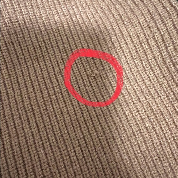 Express Colorblock Sweater - Tan, Black, and Pink XL - Picture 7 of 8